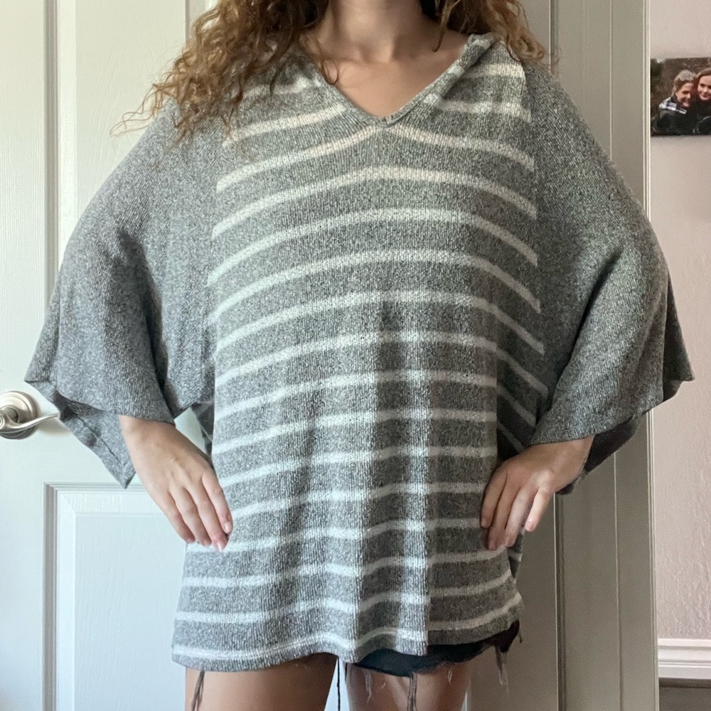 Lazy Sundays Striped Hooded Sweater - Picture 11 of 11